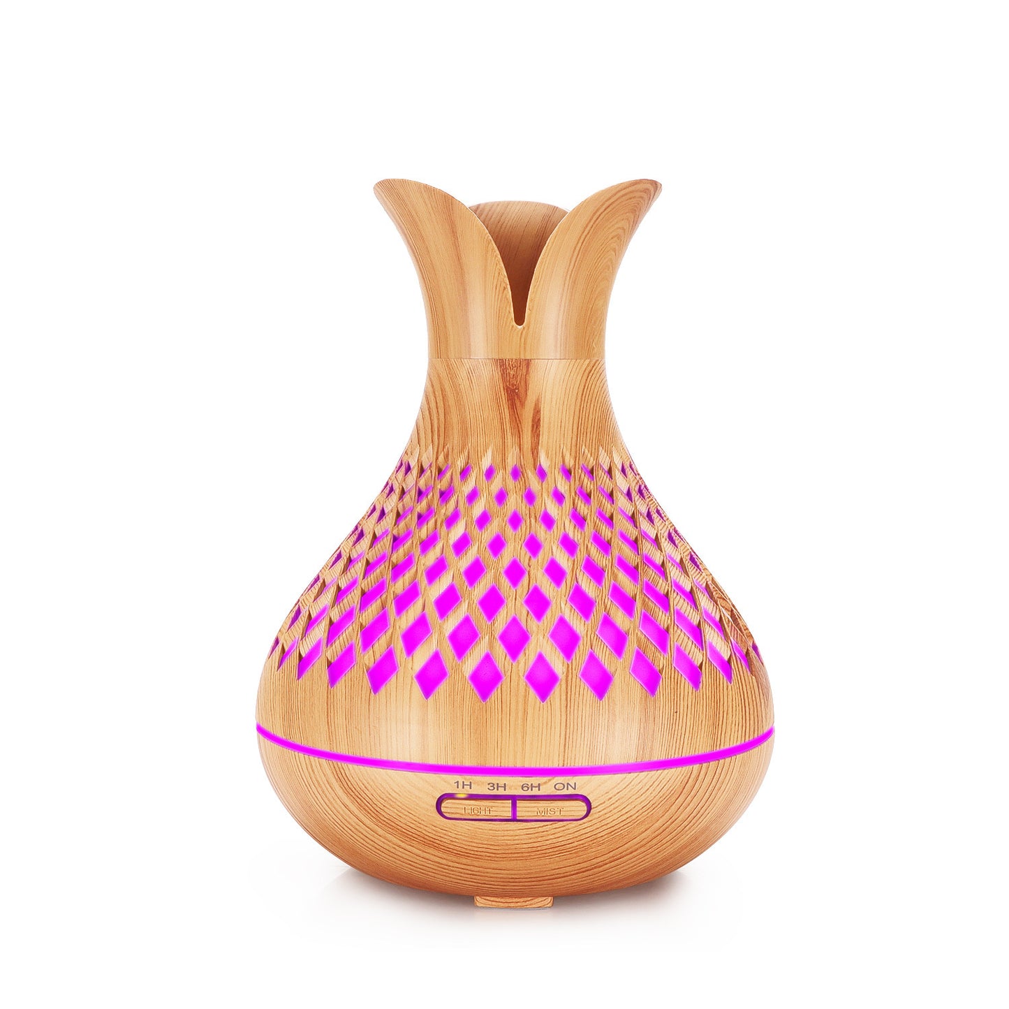 Dark And Light Wood Grain Humidifier 500ml Household