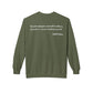 Warzone Inspirational Crewneck Sweatshirt - Motivational Quote - Deracco