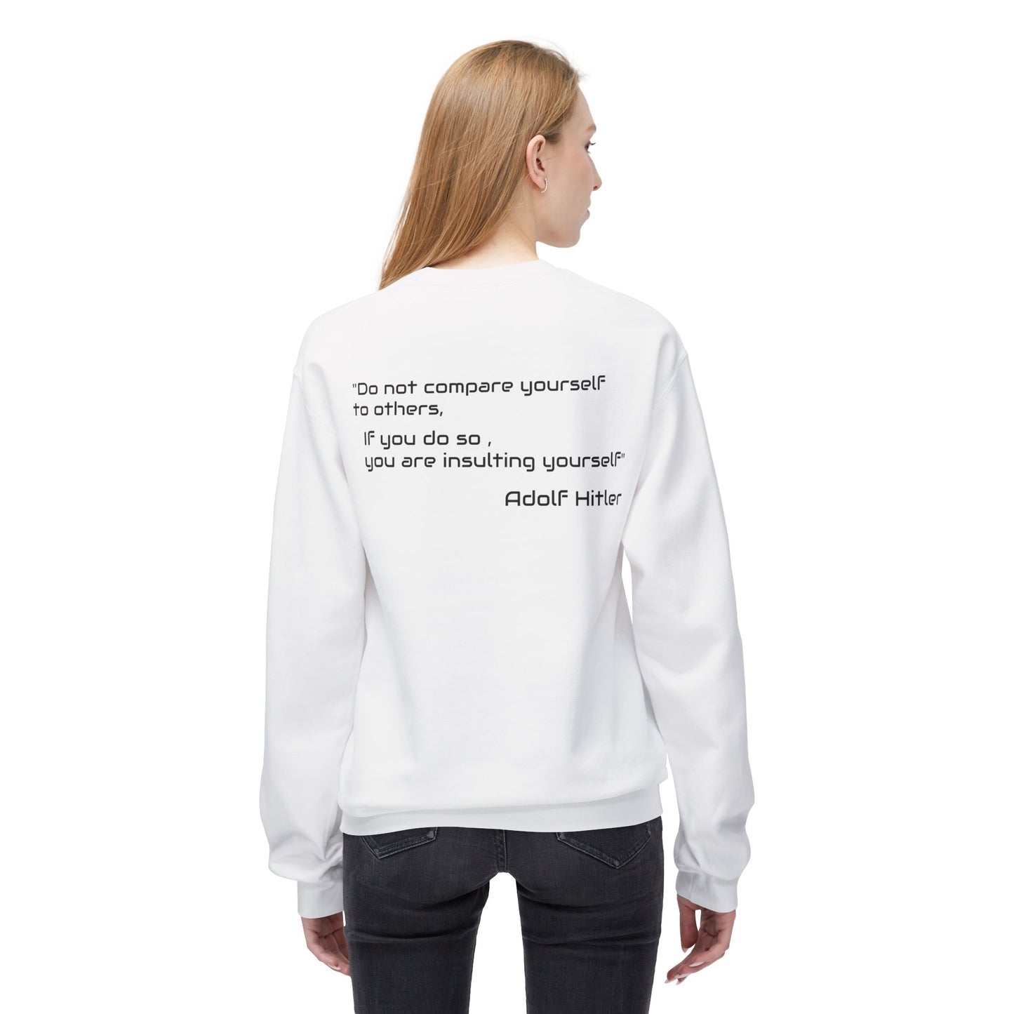 Warzone Inspirational Crewneck Sweatshirt - Motivational Quote - Deracco