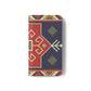 Stylish Flip Cases with Geometric Pattern - Phone Wallet Cover for Trendy Protection