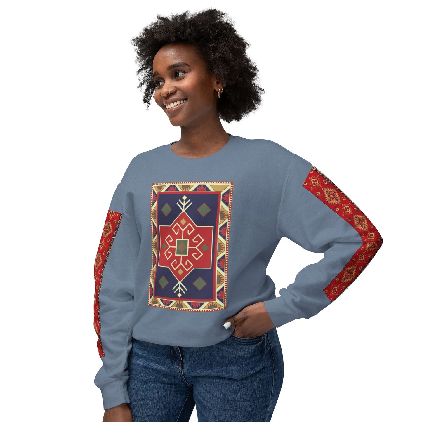 Unisex Lightweight Nomadic Style Sweatshirt - Deracco