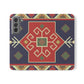 Stylish Flip Cases with Geometric Pattern - Phone Wallet Cover for Trendy Protection