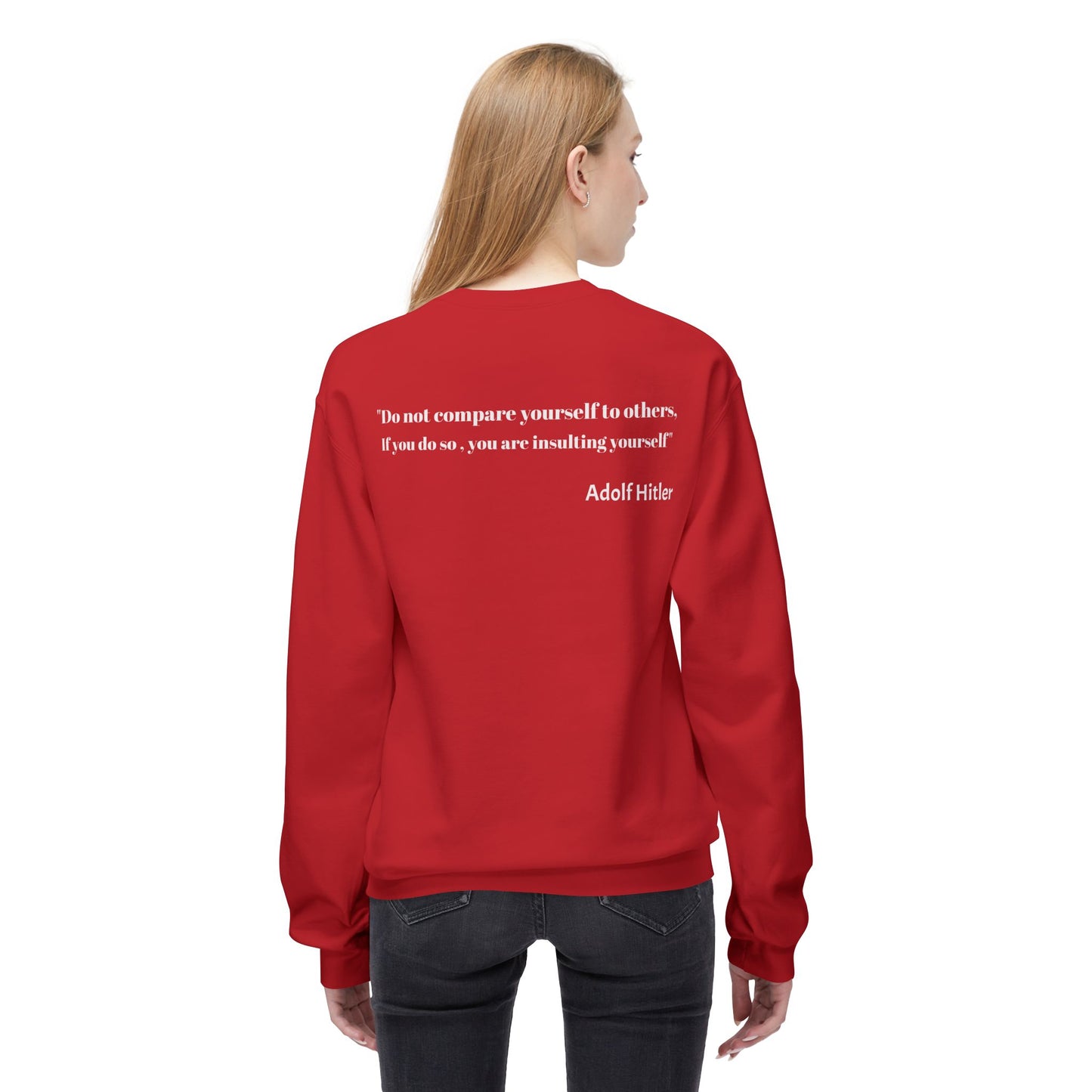 Warzone Inspirational Crewneck Sweatshirt - Motivational Quote - Deracco