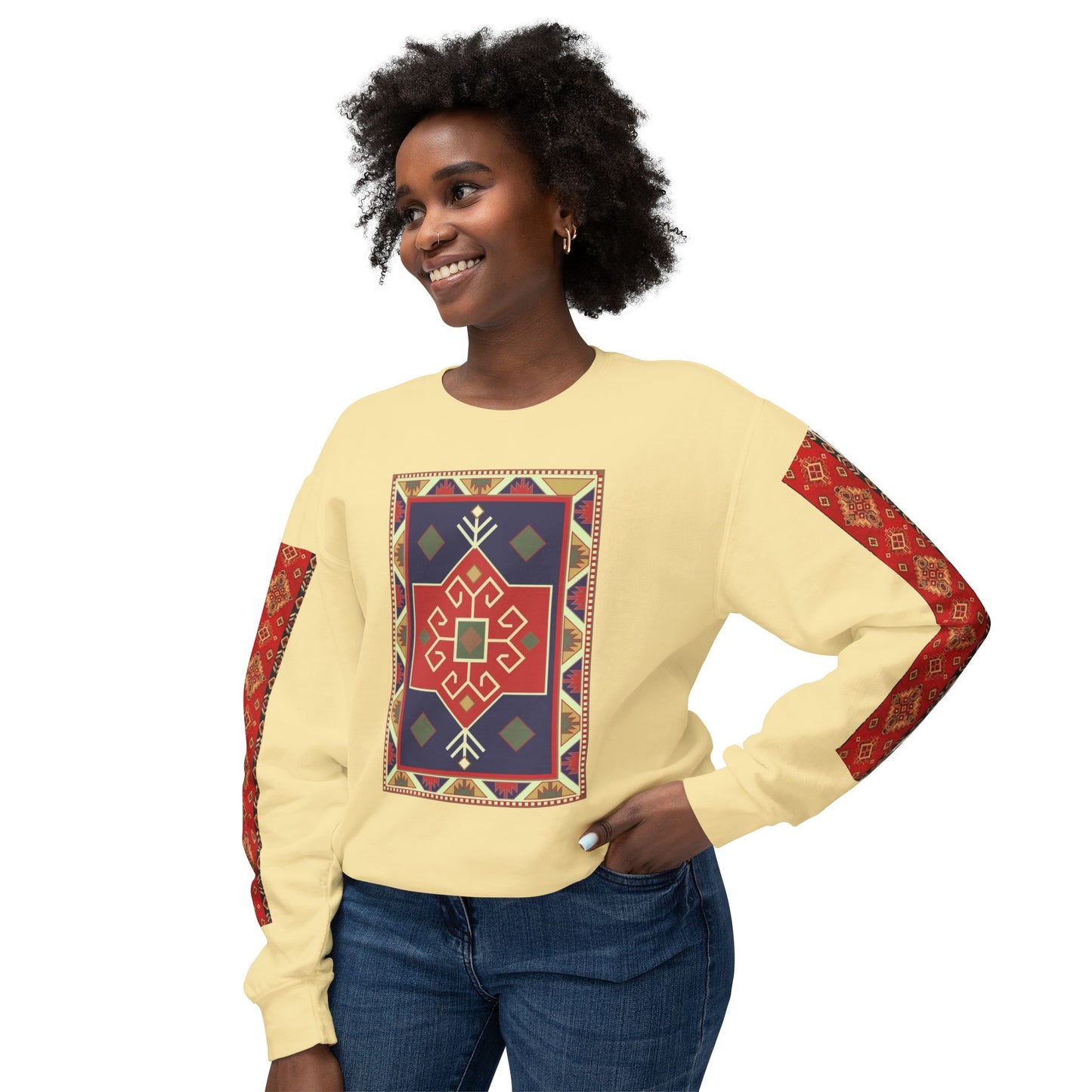 Unisex Lightweight Nomadic Style Sweatshirt - Deracco