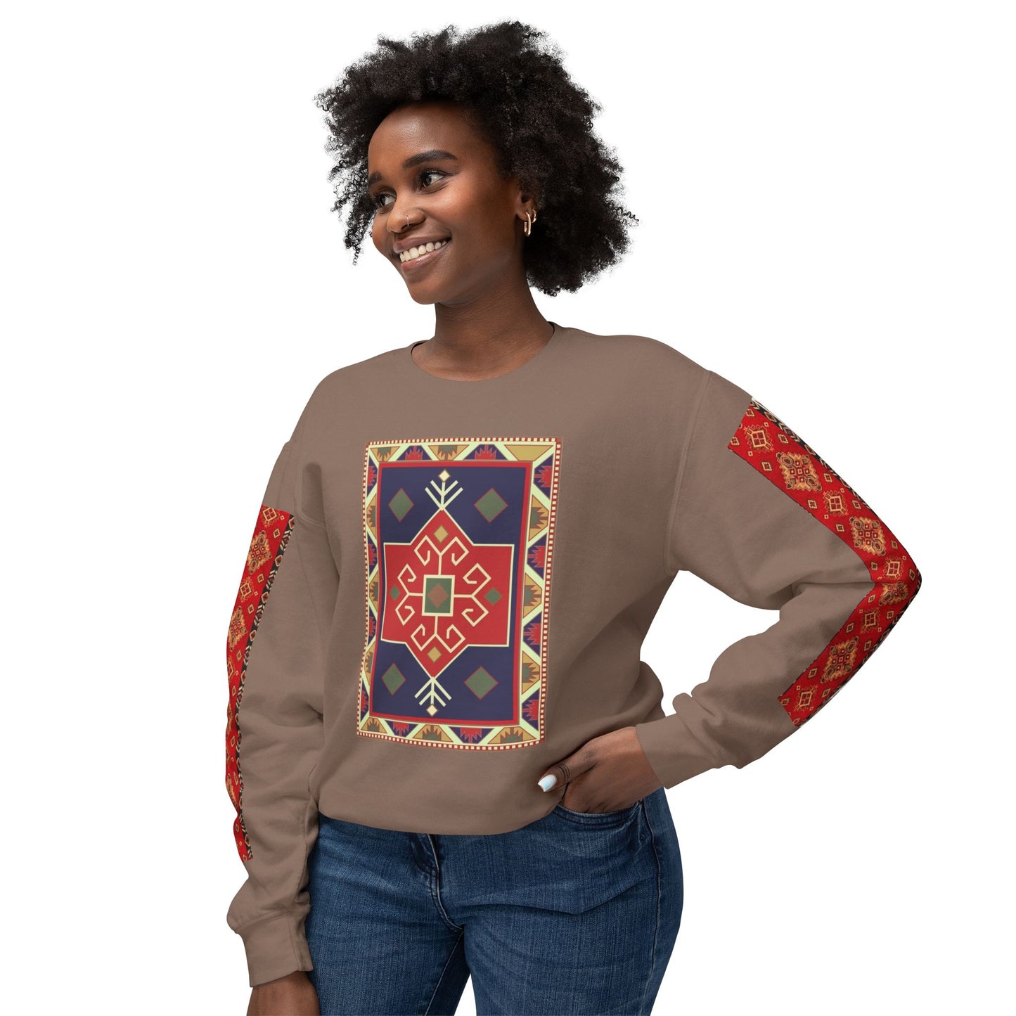 Unisex Lightweight Nomadic Style Sweatshirt - Deracco