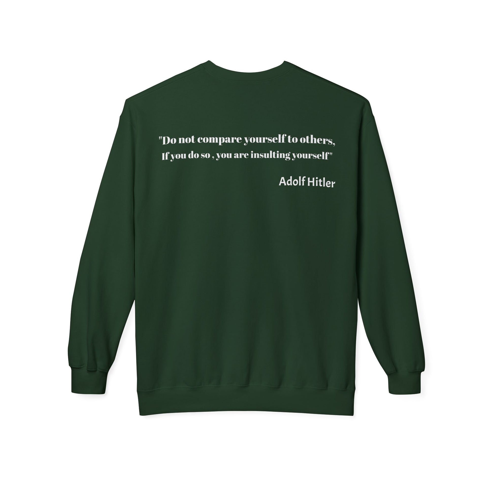 Warzone Inspirational Crewneck Sweatshirt - Motivational Quote - Deracco