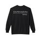 Warzone Inspirational Crewneck Sweatshirt - Motivational Quote - Deracco