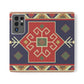 Stylish Flip Cases with Geometric Pattern - Phone Wallet Cover for Trendy Protection