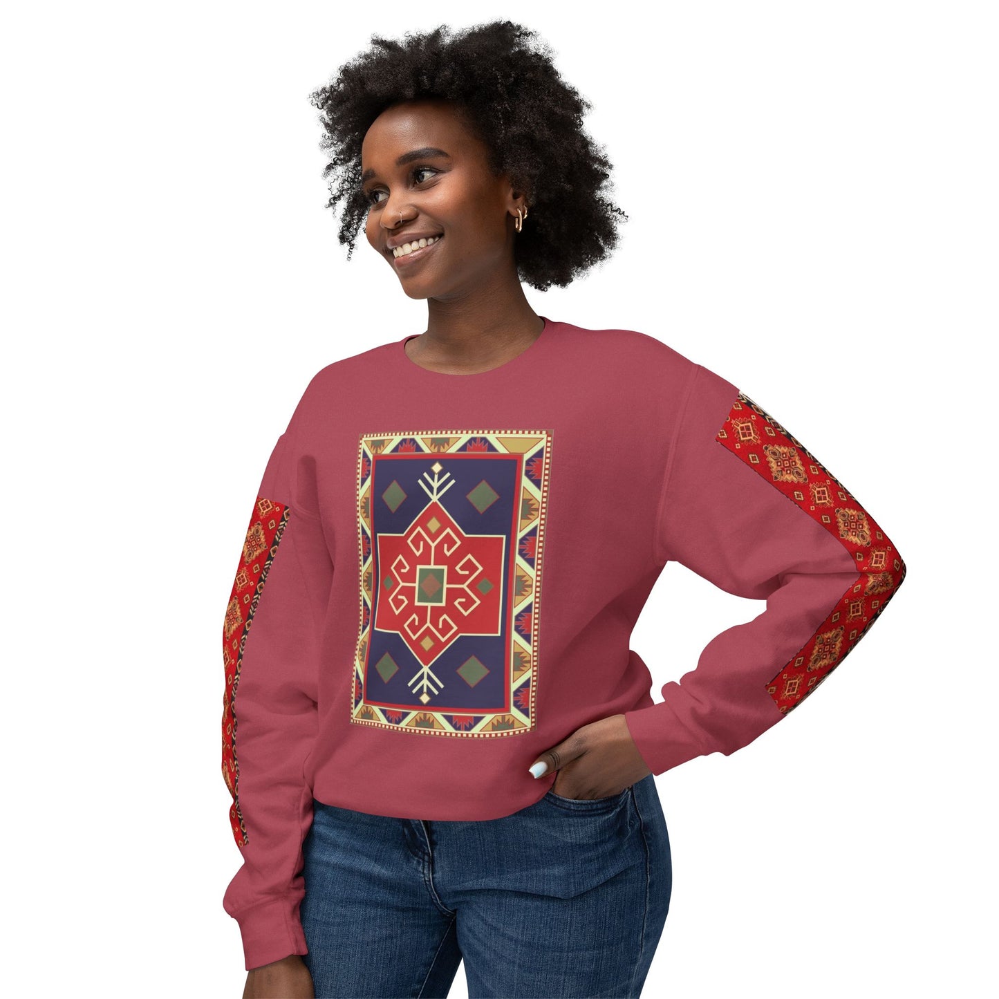 Unisex Lightweight Nomadic Style Sweatshirt - Deracco