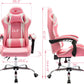 Pink Gaming Chair Ergonomic Computer Chair,Gamer Chair Pink Office Chair Gaming Massage Chair