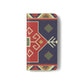 Stylish Flip Cases with Geometric Pattern - Phone Wallet Cover for Trendy Protection