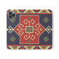 Stylish Flip Cases with Geometric Pattern - Phone Wallet Cover for Trendy Protection