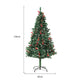 More Discount  Off Christmas Tree PVC Artificial Snow Christmas Tree Mall Window Decoration Tree Cedar Christmas Tree Christmas Decoration Supplies