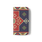 Stylish Flip Cases with Geometric Pattern - Phone Wallet Cover for Trendy Protection