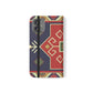 Stylish Flip Cases with Geometric Pattern - Phone Wallet Cover for Trendy Protection