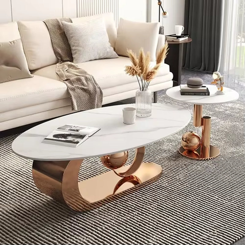 Modern Luxury Coffee Tables round Design Home Minimalist Coffee Tables Aesthetic Unique Table Basse De Salon Decoration