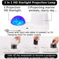 Ocean Light Projector for Bedroom Led Star Galaxy Sky Wave Color Rotating Underwater Wall Projection 3D Lamp Stereo Kids Gifts