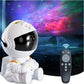 Galaxy Star Projector LED Night Light Starry Sky Astronaut Porjectors Lamp For Decoration Bedroom Home Decorative