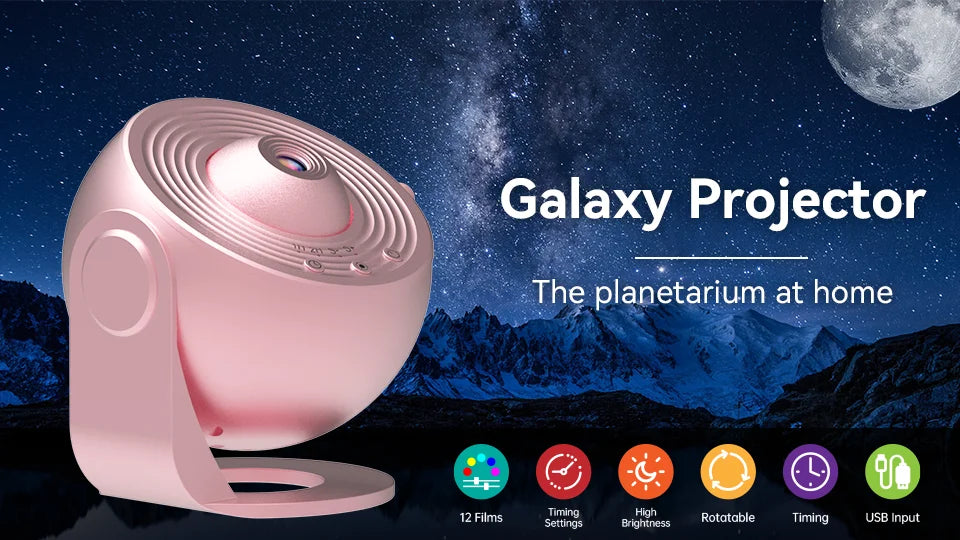 SpaceX Night Light Galaxy Projector