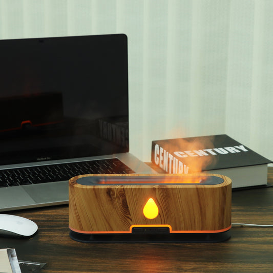 23 - Century Ultrasonic Flame Aroma Diffuser Simulation Flame