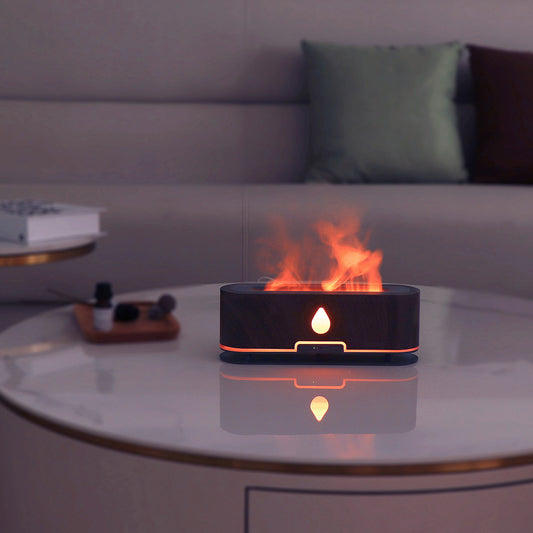 23 - Century Ultrasonic Flame Aroma Diffuser Simulation Flame