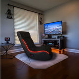 Foldable Gaming Chair With Onboard Speakers, LED Strips, Bluetooth Music Speakers