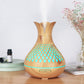 Dark And Light Wood Grain Humidifier 500ml Household